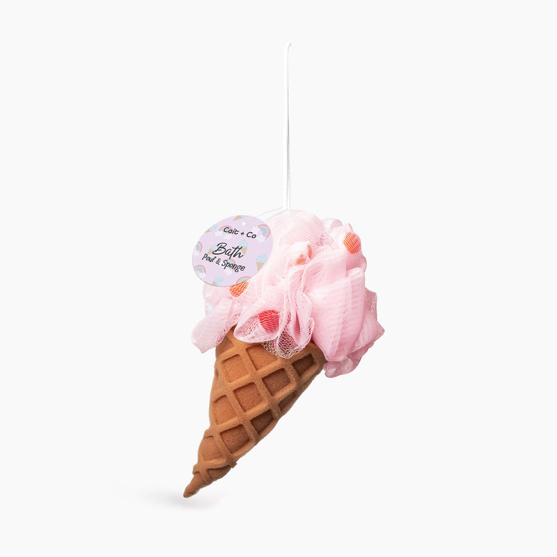 Forever Young-Bath Pouf & Sponge-Ice Cream