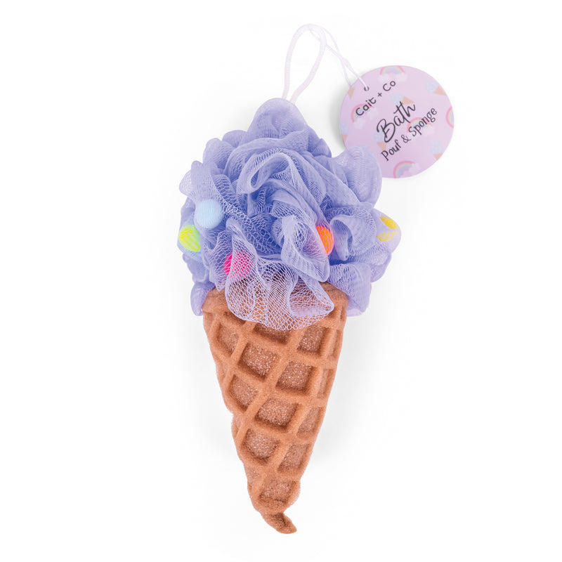 Forever Young-Bath Pouf & Sponge-Ice Cream