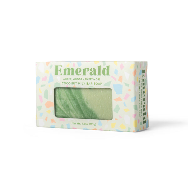 Emerald Coconut Milk Bar Soap