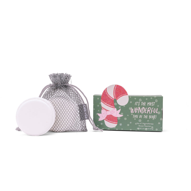 Candy Cane Shower Steamer Gift Set