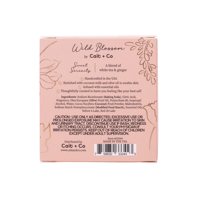 Wild Blossom Soothing Bath Bomb - Sweet Serenity