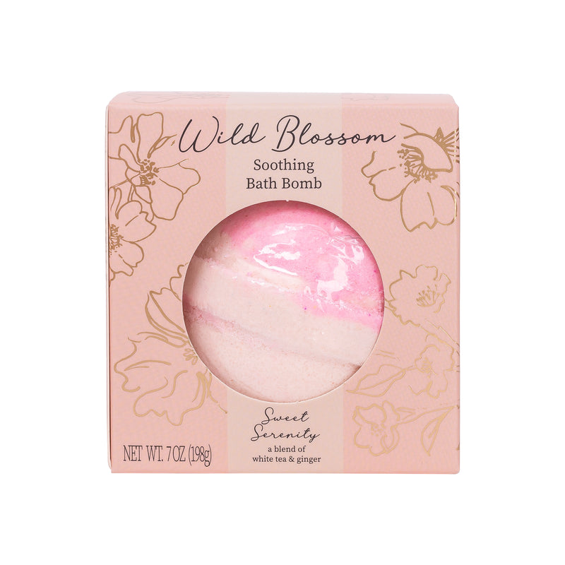 Wild Blossom Soothing Bath Bomb - Sweet Serenity