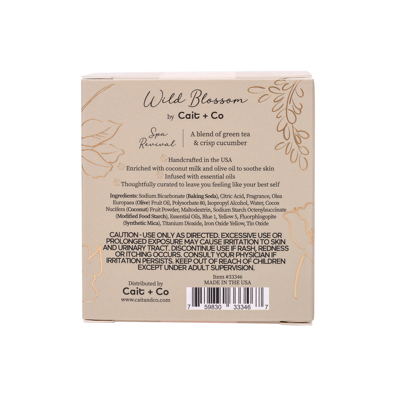 Wild Blossom Soothing Bath Bomb - Spa Revival