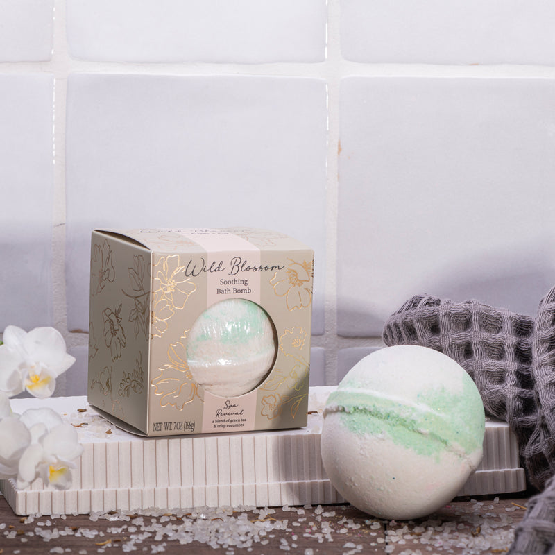 Wild Blossom Soothing Bath Bomb - Spa Revival