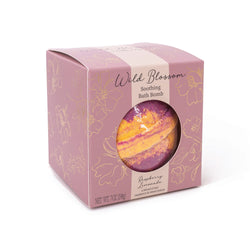 Wild Blossom Soothing Bath Bomb - Raspberry Lemonade