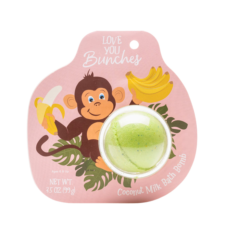 Monkey Bath Bomb Clamshell