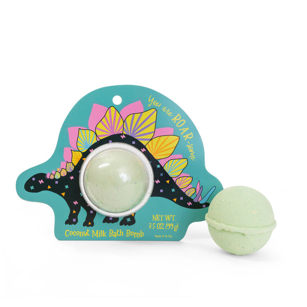 Stegosaurus Bath Bomb Clamshell